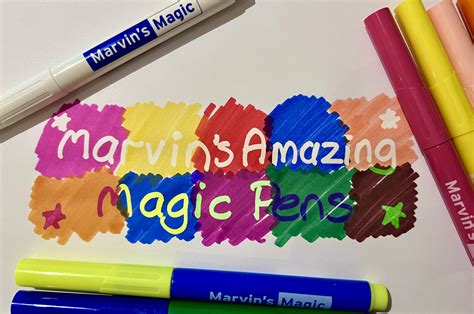 Marvins magic markers